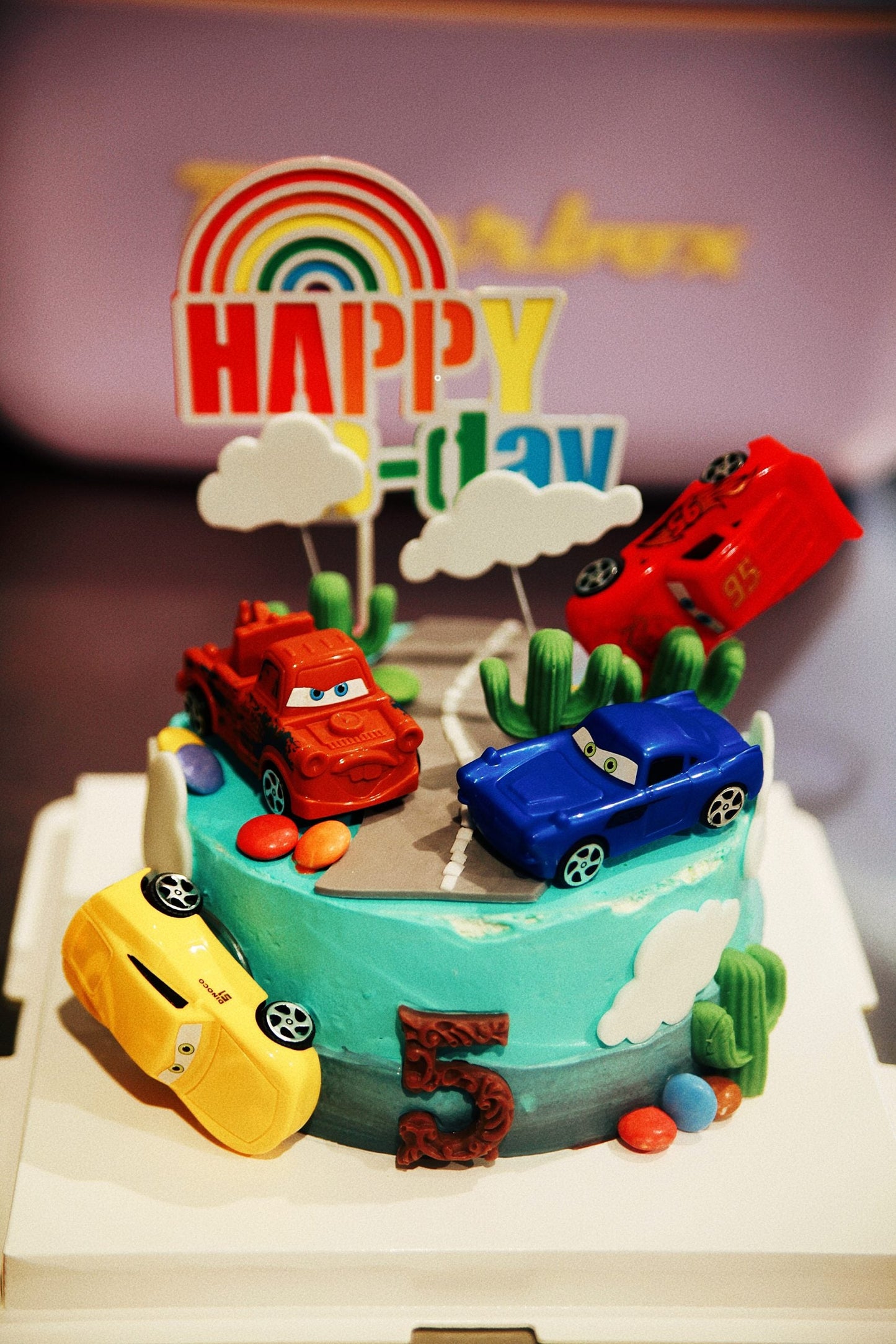 Gâteau Voitures B