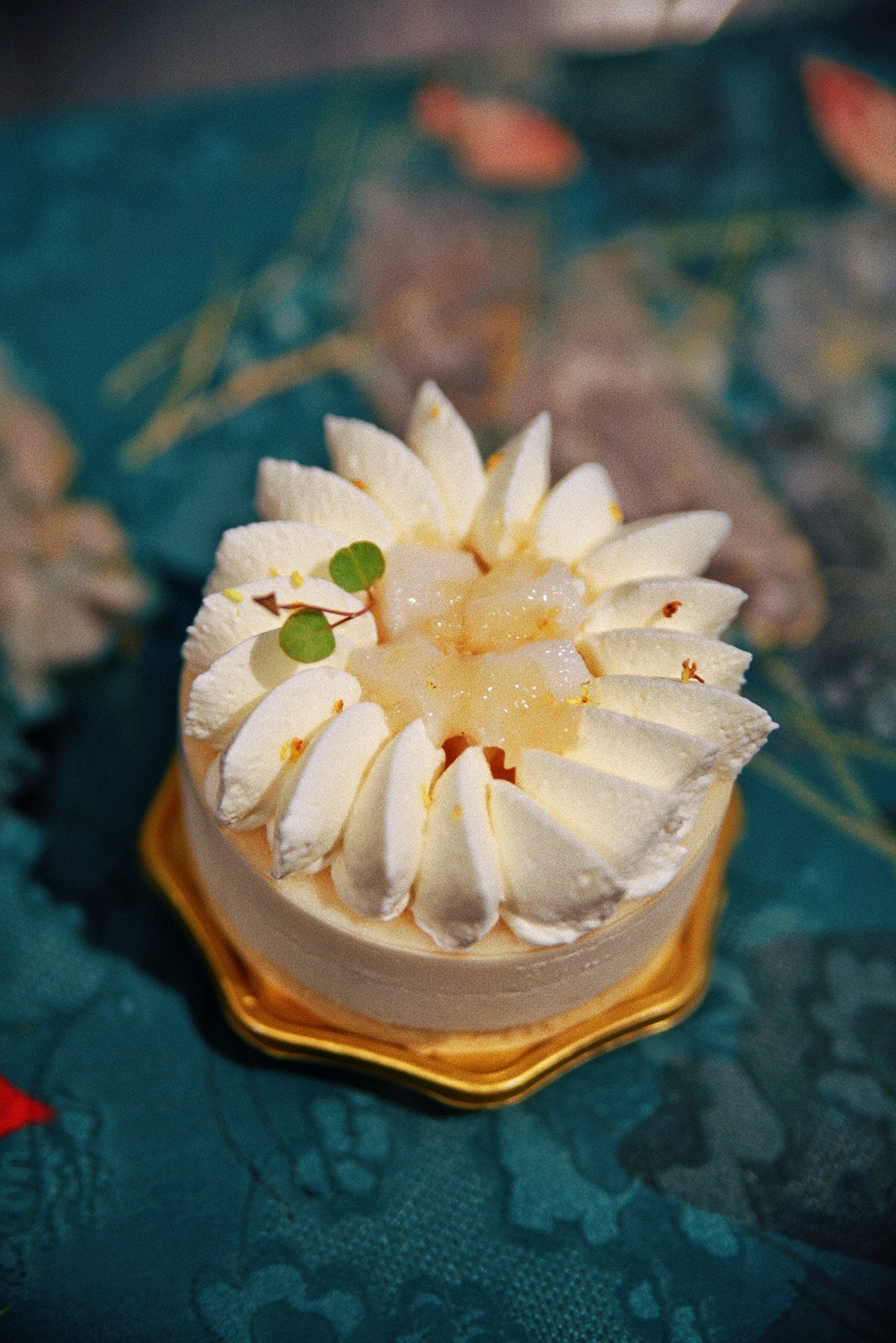 Cheesecake Osmanthus & Riz Gluant Fermente