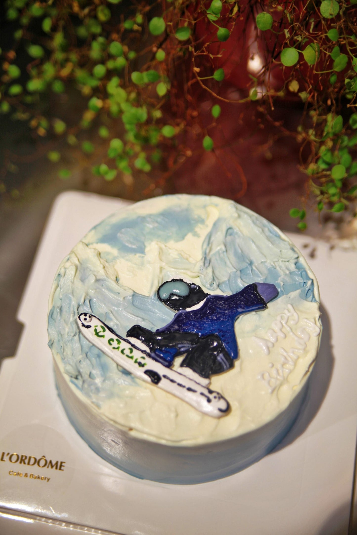 Gâteau Ski