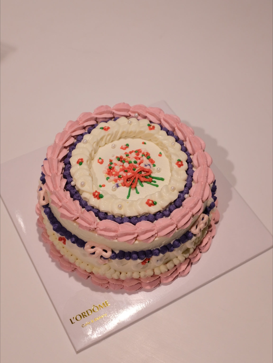 Gâteau Style Vintage B